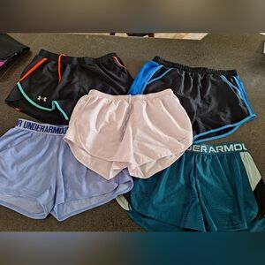 Nike Womens Athletic Shorts Set - Black, Blue, Light Pink, Teal, Lavender